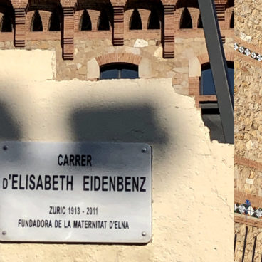 Carrer d'Elisabeth Eidenbenz - La llum d'Elna