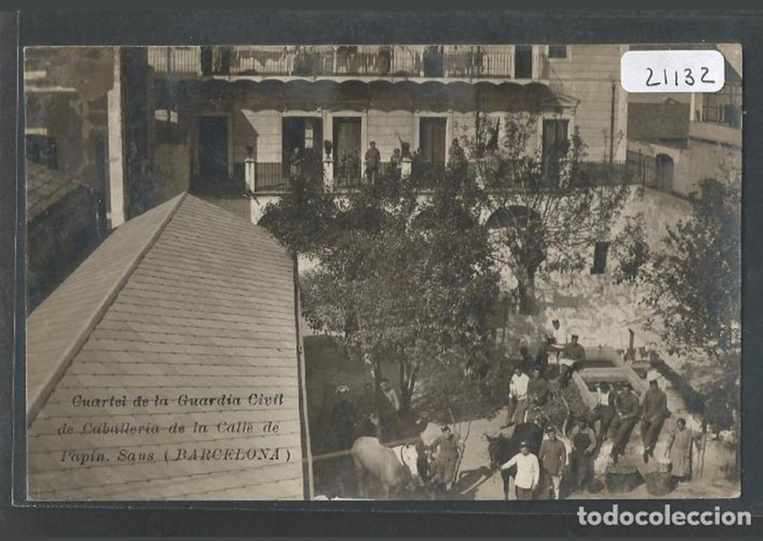 1900-1920-postal-cuartel-de-la-guardia-civil-de-caballeria