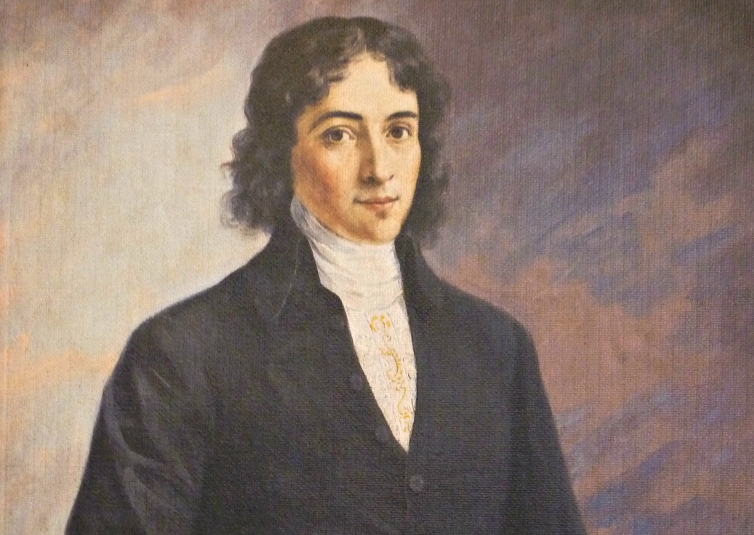 Retrato de José Mejía Lequerica. Óleo sobre lienzo, autor desconocido (S. XVIII). Exhibición del Museo de la Ciudad - Quito DM.