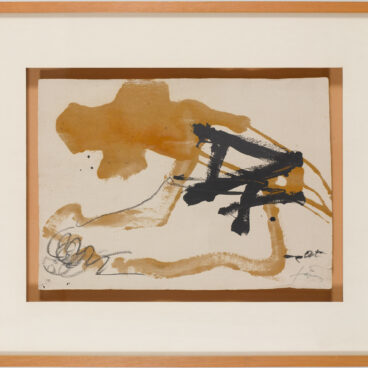Antòni Tàpies a l'IDIBAPS